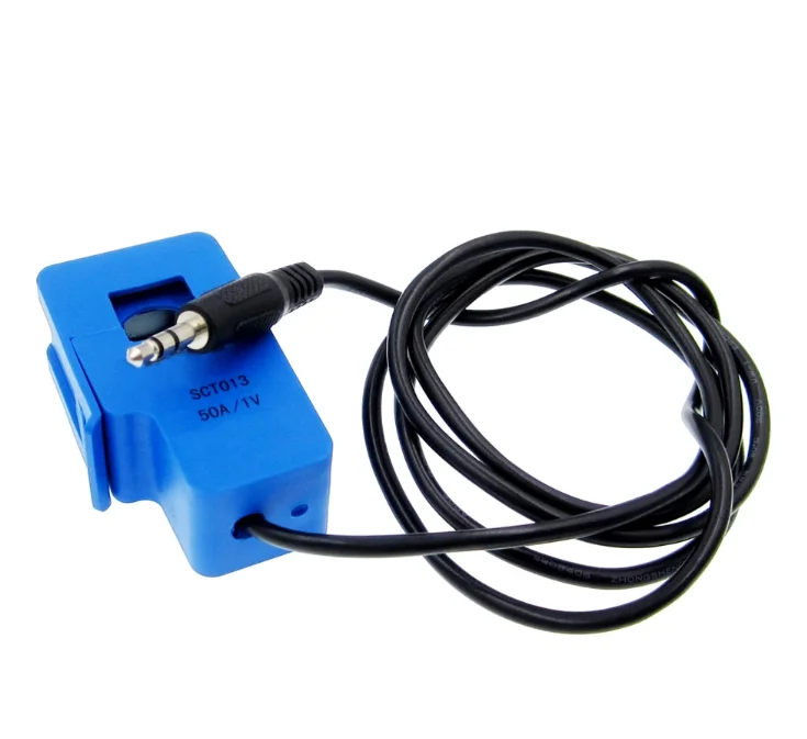 

Неинвазивный датчик переменного тока SCT013 SCT-013-000 100A/50mA 50A/1V, 5 шт.