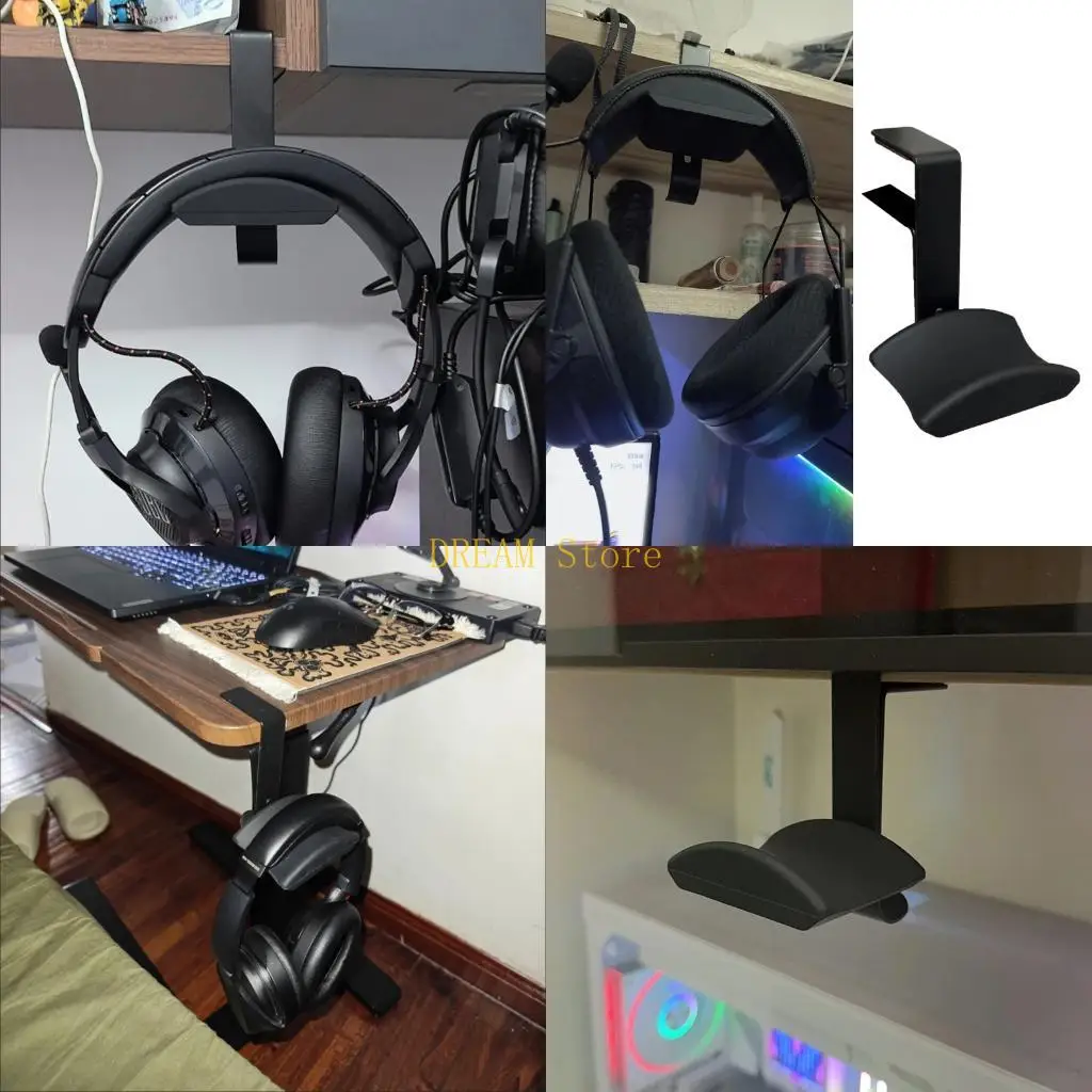 Profile Gaming Headphone Hanger Mount Clamp Optimizes Desktop Space Utilization best sale
