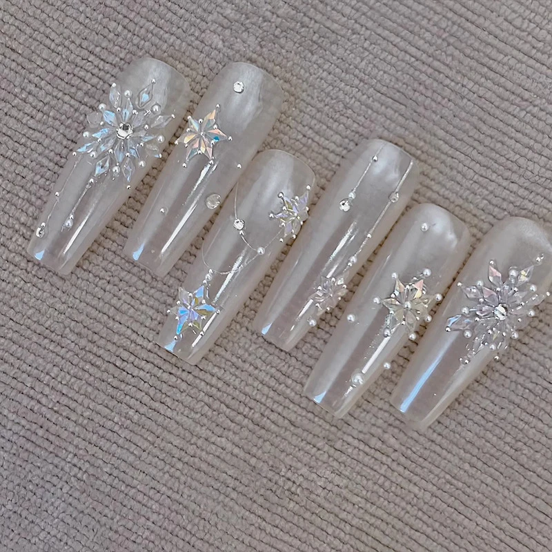 100pcs Mini Beveled 5A Zircon Nail Charms AB Color Ice Clear Exquisite Icy Transparent Nail Decor Glitter Luxury Nail Supplies *