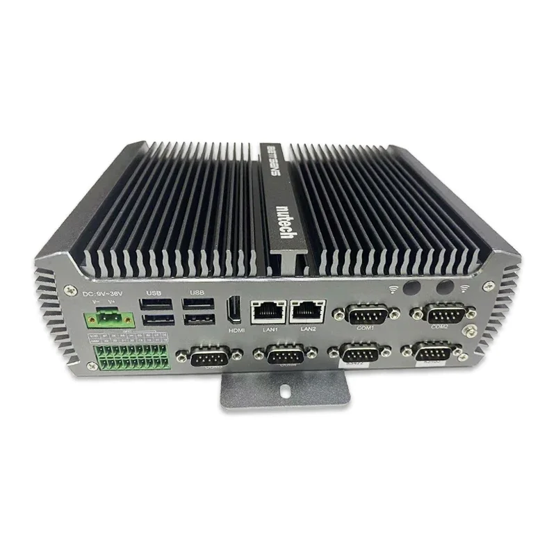 Factory Industrial 16G MINI PC I5 6th Gen CPU 4G Wifi module WIN10 system small box  8gb ram mini fanless pc 6USB 6LAN 6COM