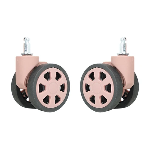 Imagen 2 del producto Ruedas repuesto elegantes y duraderas, 1 par para maleta con ruedas, envío directo