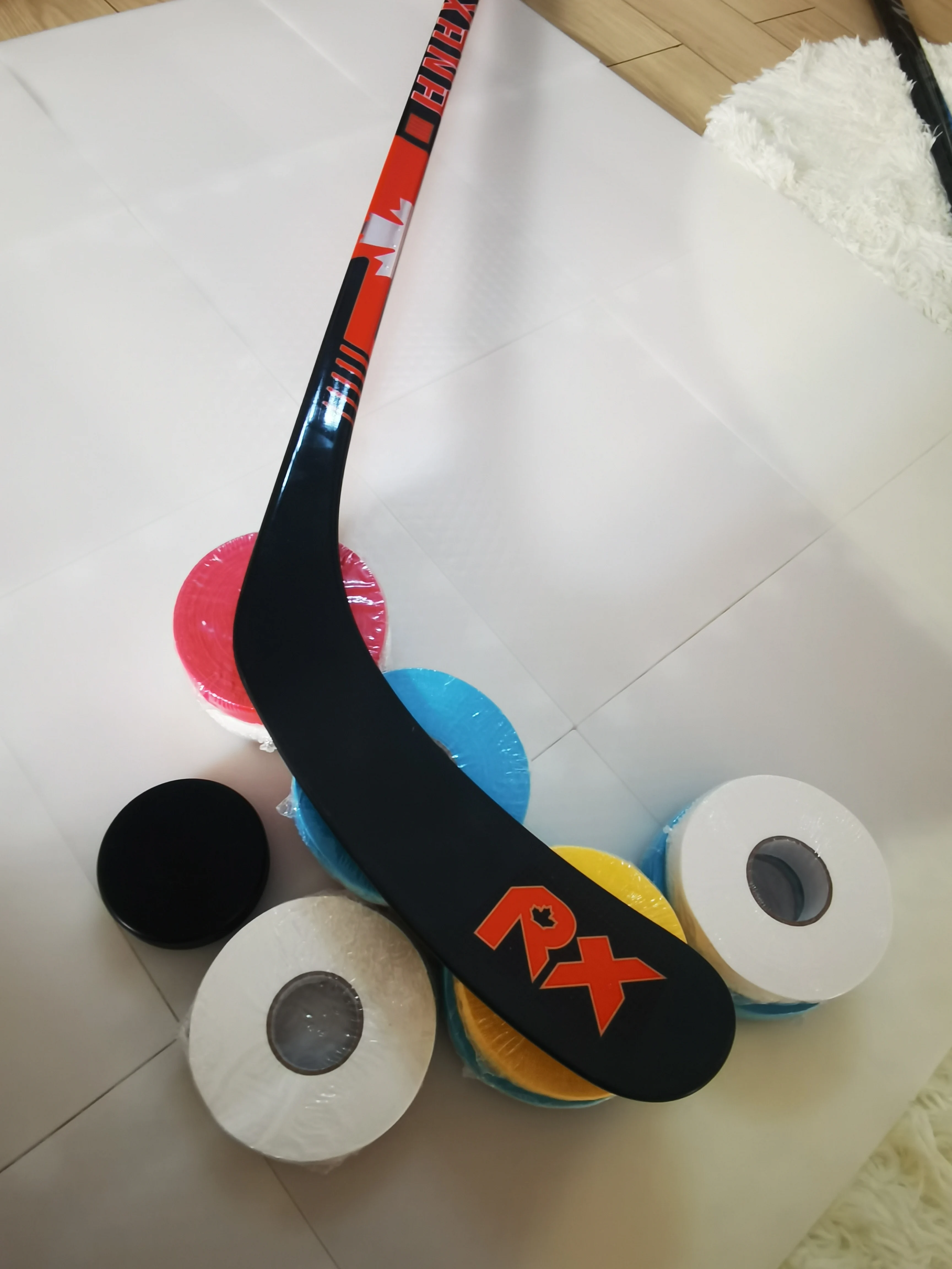 

ROXXANA-Ice Hockey Stick 100% Carbon Fiber Frosted Discoloration, 62 ", 62", Durable Custom, 370g Lighter and More, 2Pcs