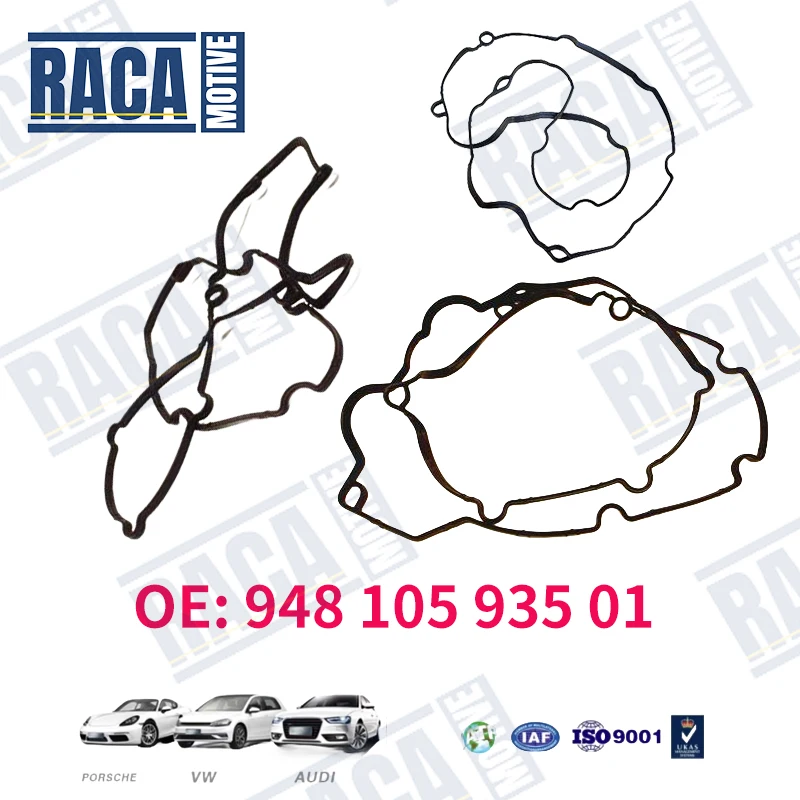 Per Porsche Cayenne Macan Panamera Turbo 4.8T V8 2008-2014 Set guarnizioni coperchio valvola motore auto 94810593501 94810593601