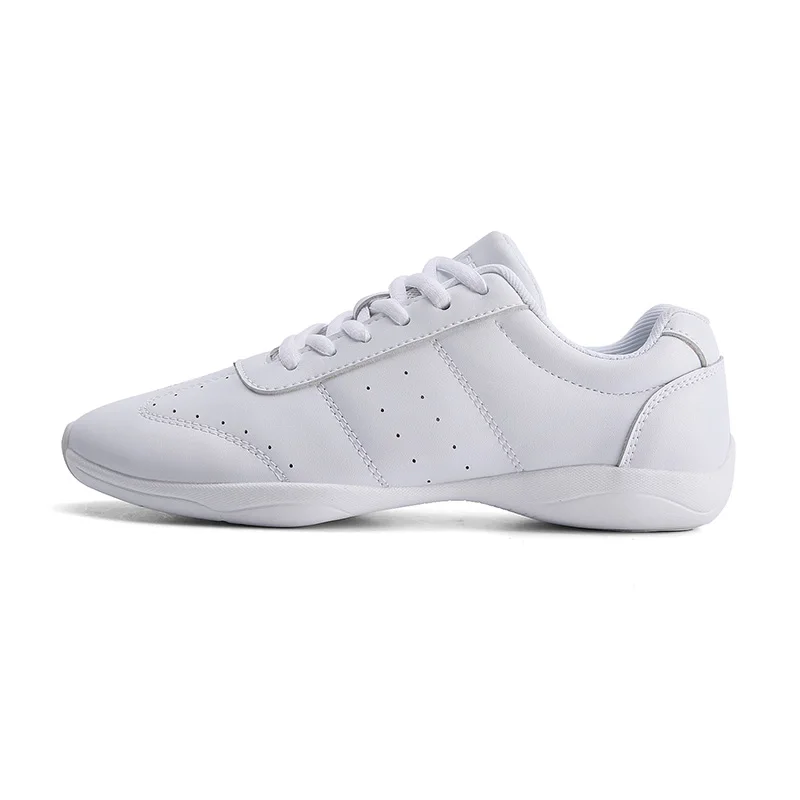 Marwoo Cheerleading Schoenen Kinderen Dansschoenen Competitieve Aerobics Schoenen Fitness Schoenen Dames Witte Jazz Sportschoenen J0011