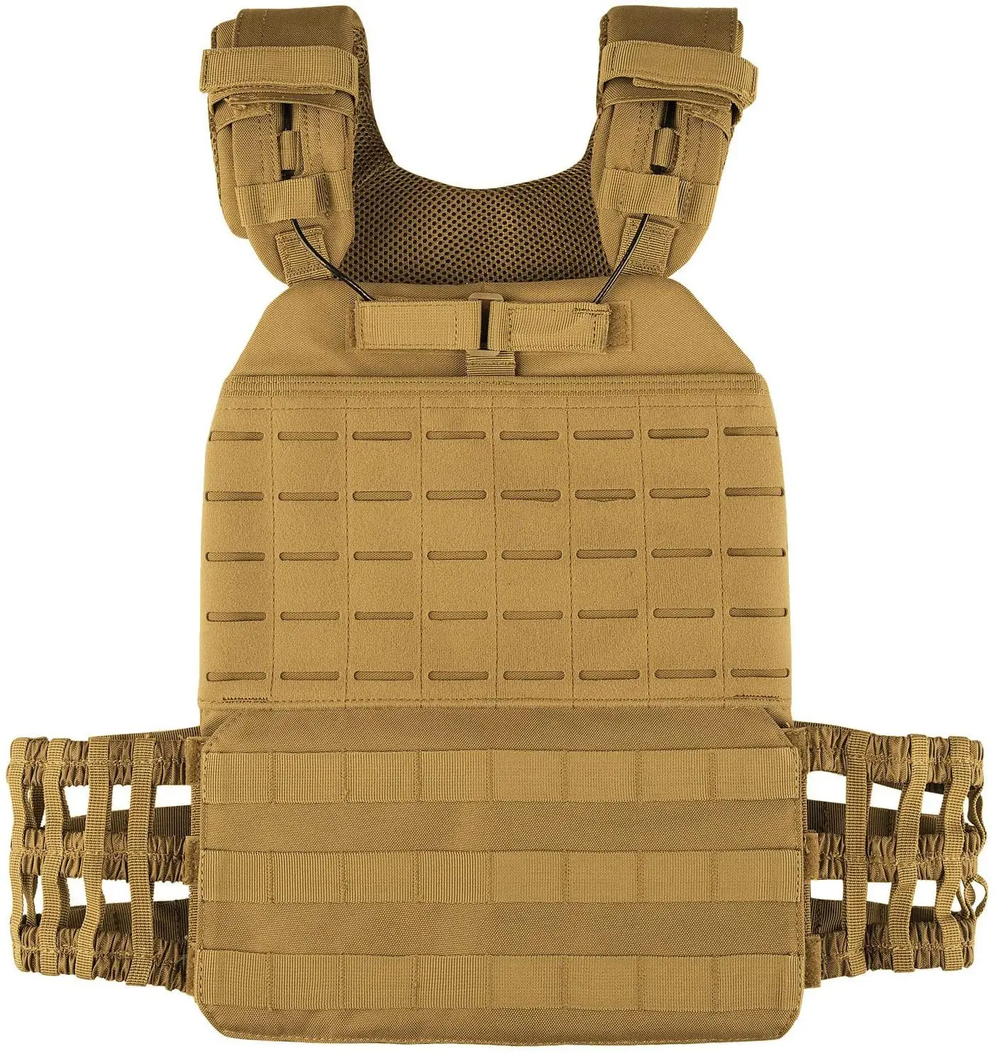 Outdoor sports vest, bulletproof and stab proof tactical vest, adjustable exercise vest, tactical lightweight load-bearing vest