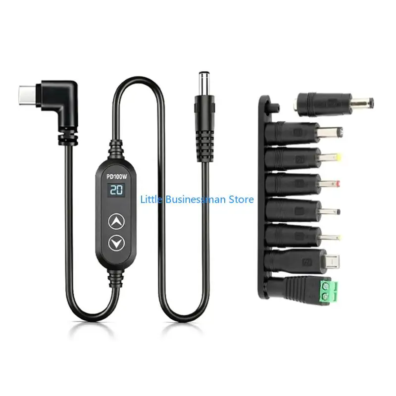 Screen Unit USB C Power Cable for Clean Office Wire Placement M76A