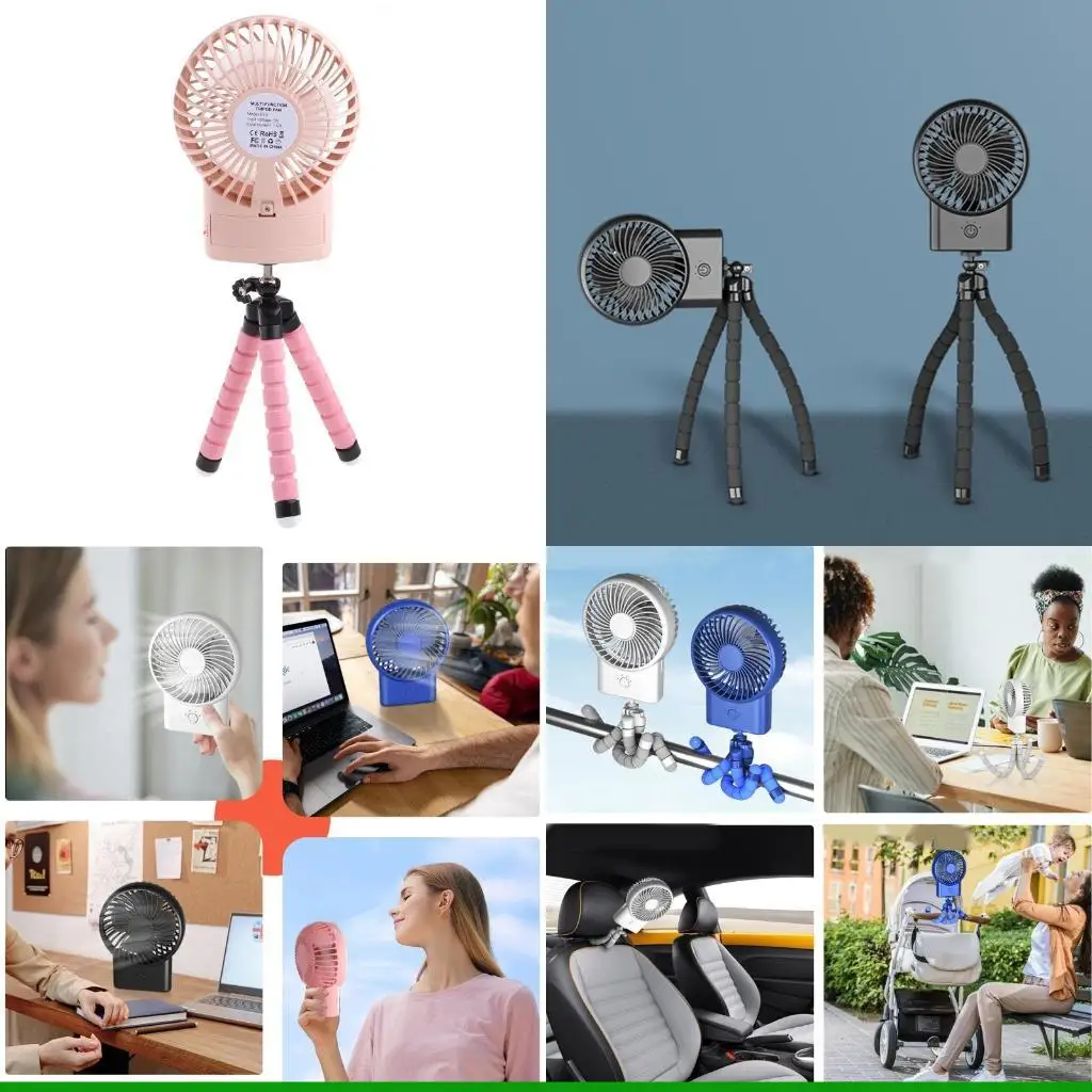 U55C Mini Portable Hanging Octopus Stand Adjustable Handheld for Baby Stroller