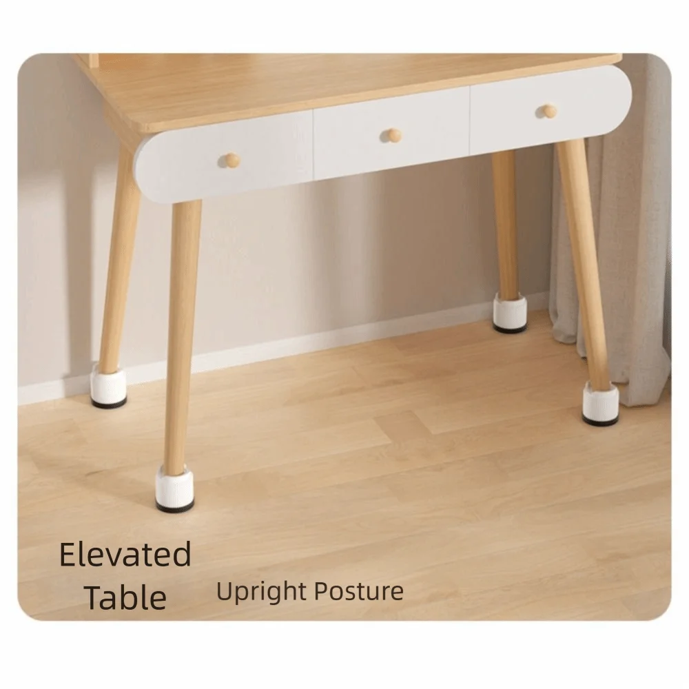 Heavy-Duty Furniture Foot Pad Silicone Non-slip Bed Lifts Risers Round Adjustable Washing Machine Support Desk Sofa Chair Legs