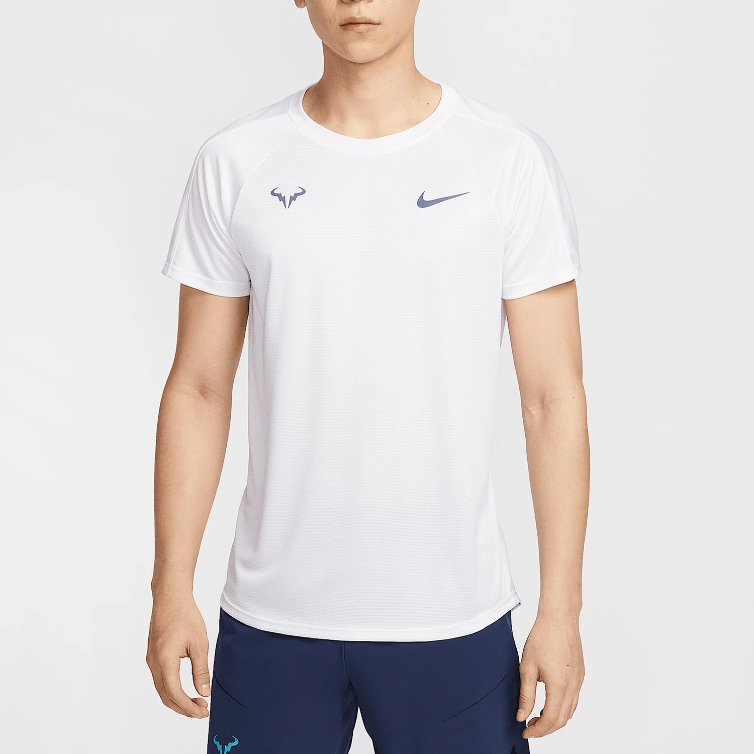 

Оригинальная мужская эластичная теннисная футболка Nike Dri-FIT DV2888-101