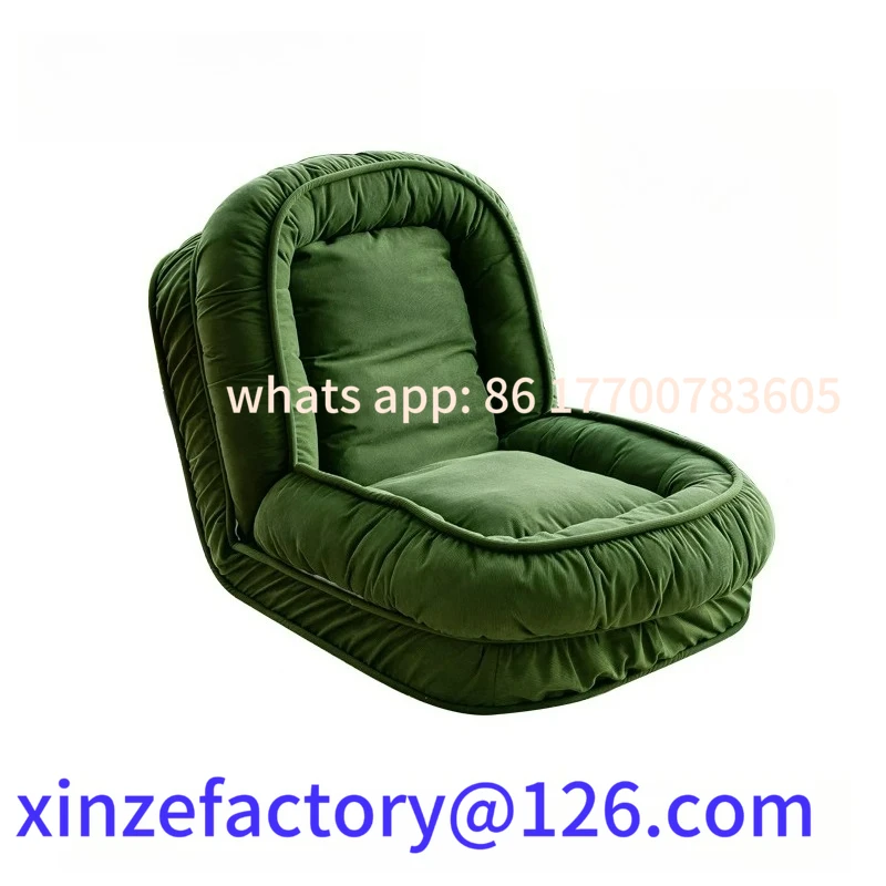 

Customizable LXC premium lazy sofa reclining sleepable sofa bed folding single leisure chair