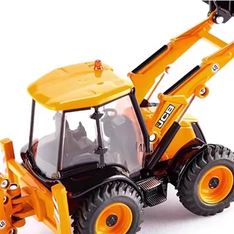 Diecast 1:50 Scale Siku 3558 JCB 4CX Excavator Loader Alloy Vehicle Model Finished Simulation Collection Decoration Gift Toys
