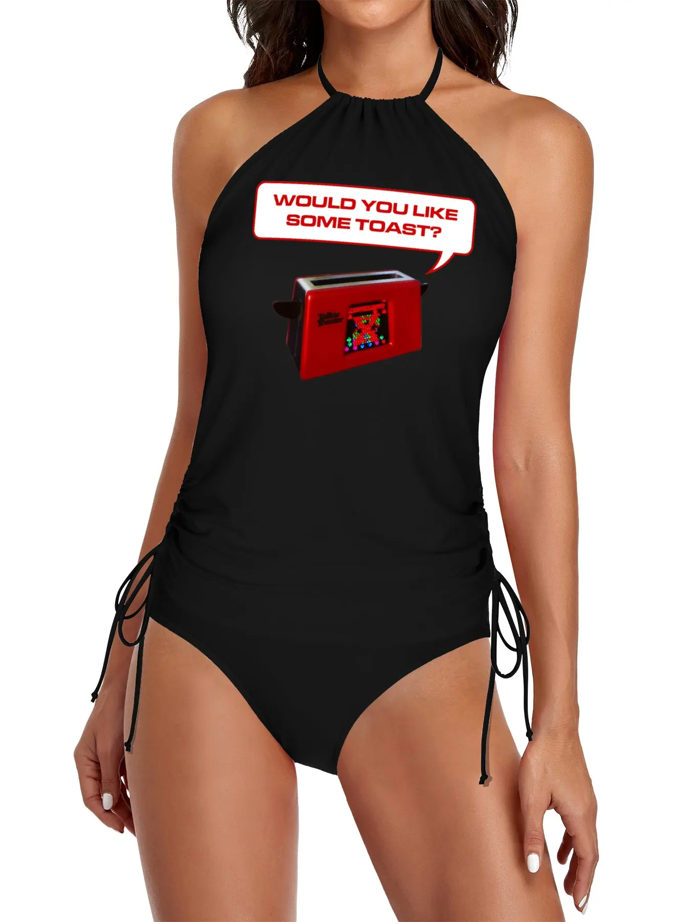 

Would You Like Some Toast Split Swimsuit Set women's beach outfit Luxury swimsuit beach outfits woman