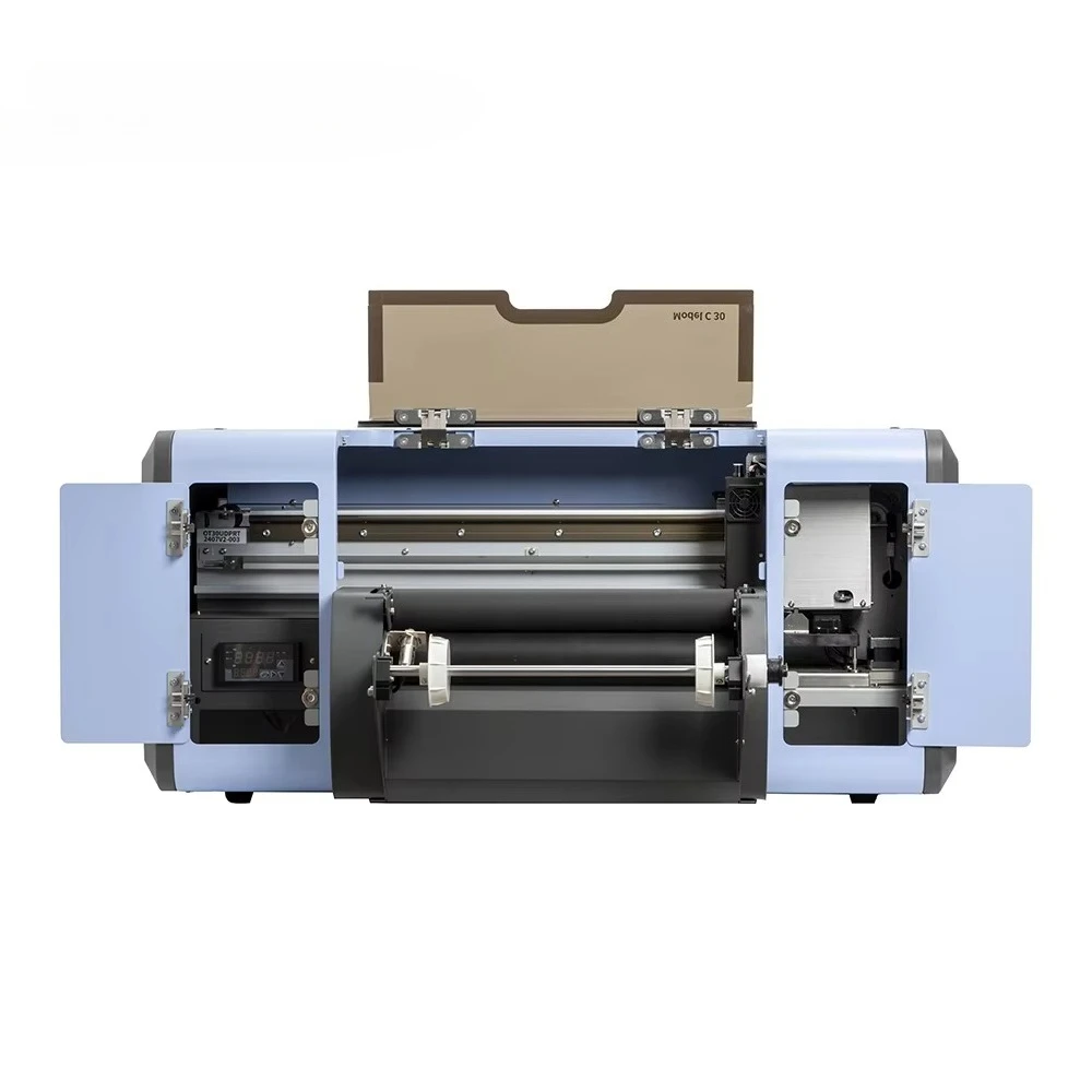 Factory All-in-One System 30 DTF Printer Print Head 1-Year New Laminating Multifunction AB Film Light