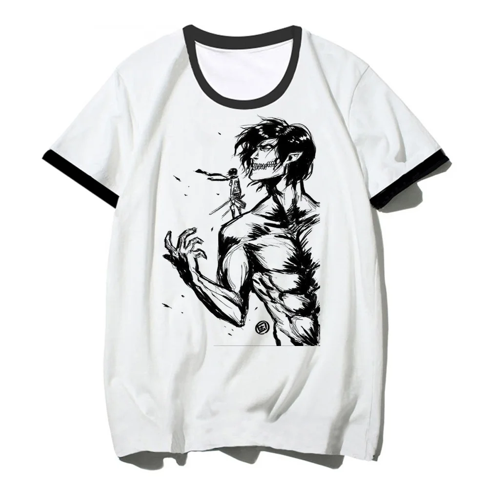 Attack on Titan t shirt femme dollette aesthetic scene  cheap goth top tees anime 2000s cutecore korean fashion