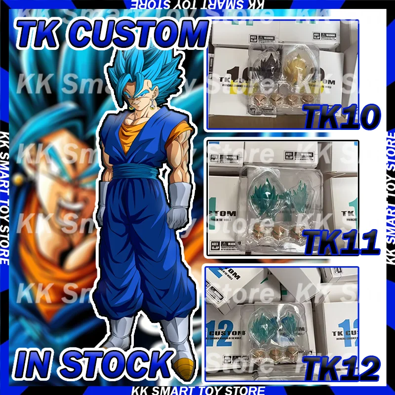 

Tk Custom Dragon Ball Z Shf Super Saiyan Blue Vegito Vegetto Head Аксессуары Headsculpt Аниме Фигурка Модель Подарки Игрушки