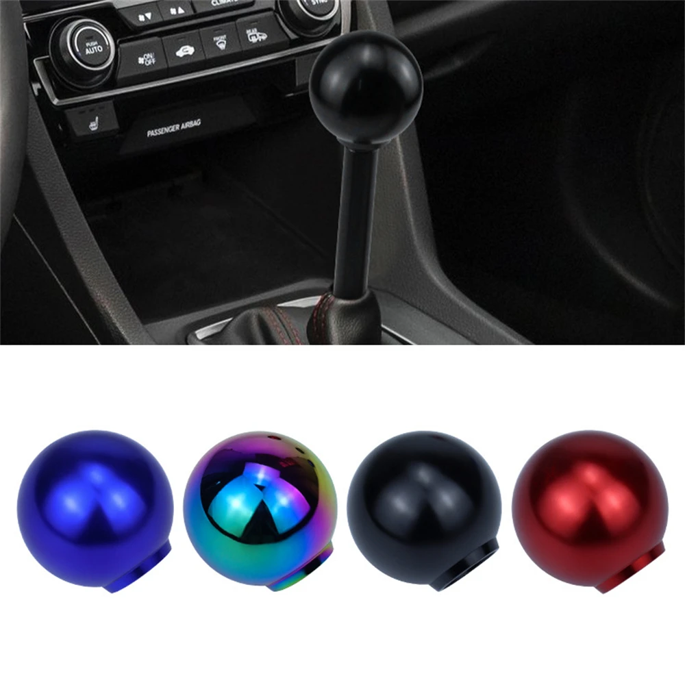 مقبض ناقل حركة السيارة العالمي الألومنيوم شيفتر رافعة المقبض M8 M10 M12 1.25 دليل رافعة شيفتر #1