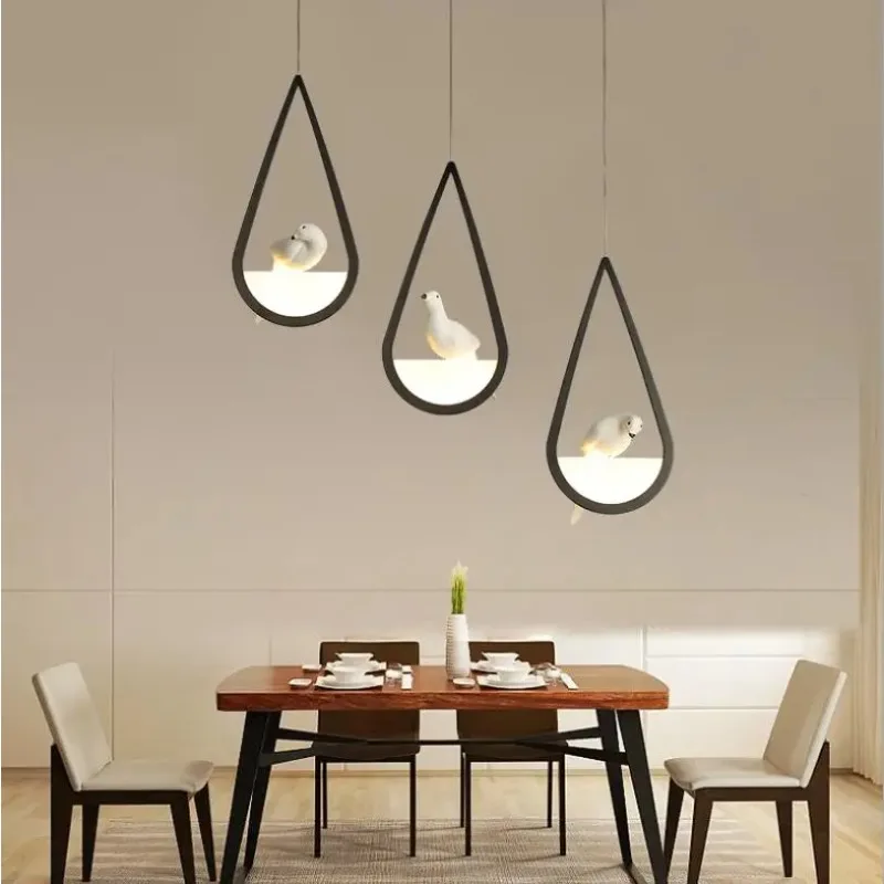 

Modern Minimalist Glass Chandelier Single Head Plating Creative Living Room Restaurant Cafe Bar Desk Study Lighting