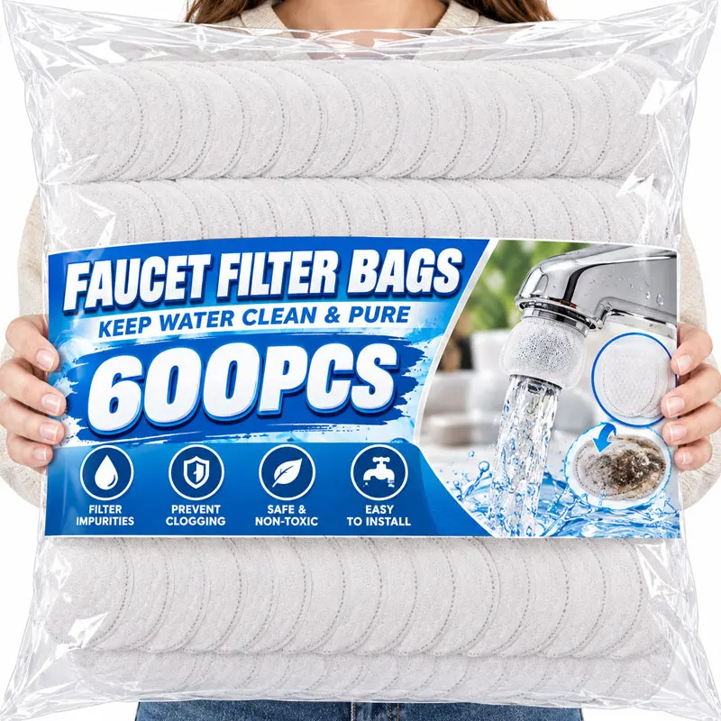 Wholesale Anti Splash Faucet Filter Cotton Bags Filters Tap Purifier Bag Washable Sediment Filtration Bag Water Filter Pouches