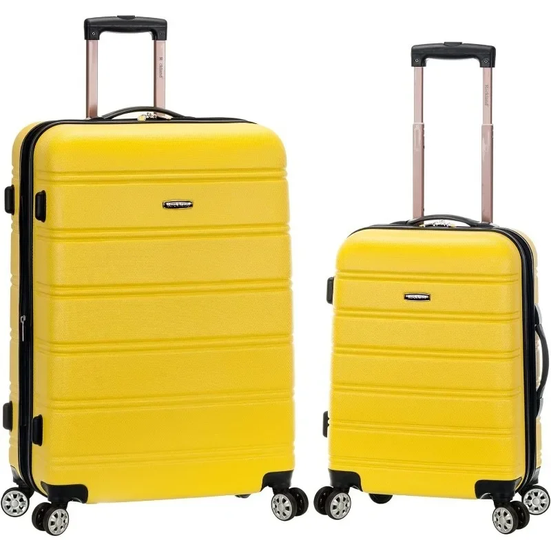 

Hardside Expandable Spinner Wheel Luggage, Yellow, 2-Piece Set (20/28)