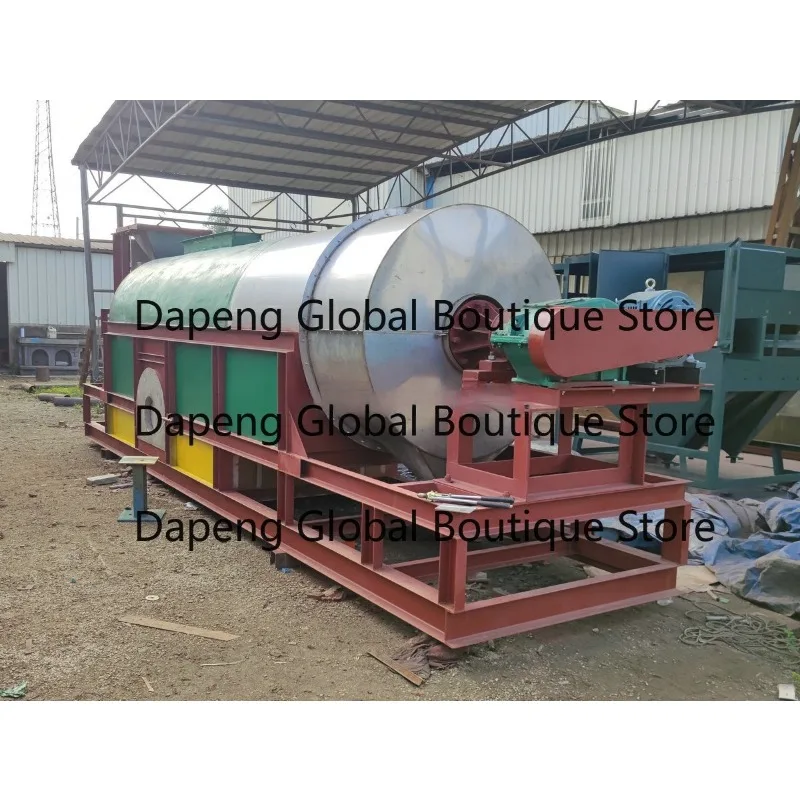 Quality-Assured Rotary Drum Drying Equipment Industrial Mineral Dryer Machine for Limestone Sand Coal Pomace