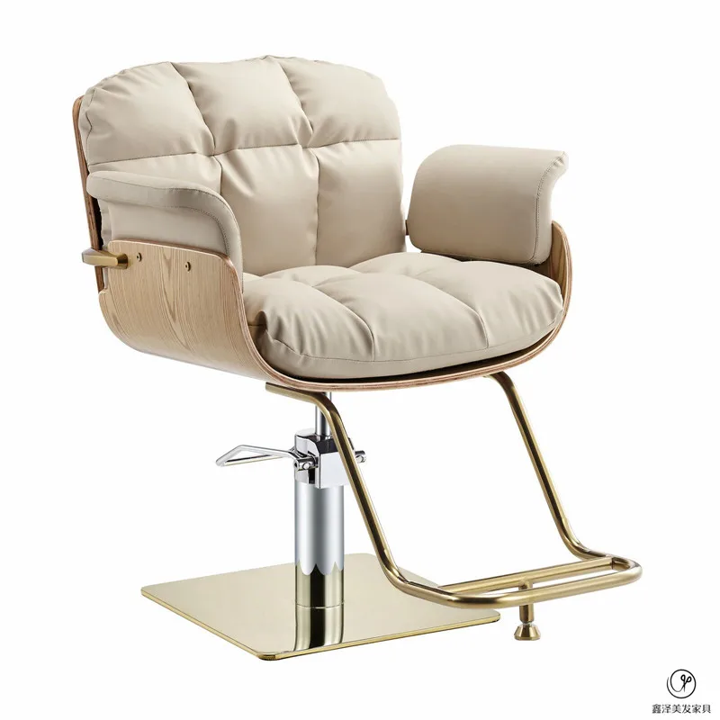 Barber shop chair lift high-end hair perm and dyeing chair