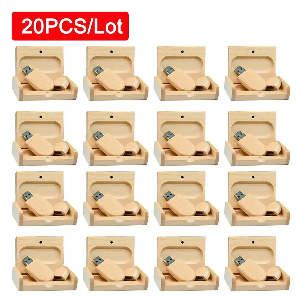 

20 шт./лот, USB-флеш-накопитель 2.0, деревянный флеш-диск 4 ГБ, 8 ГБ, 16 ГБ, 32 ГБ, 64 ГБ, 128 ГБ, подарок на свадьбу (с возможностью нанесения логотипа)