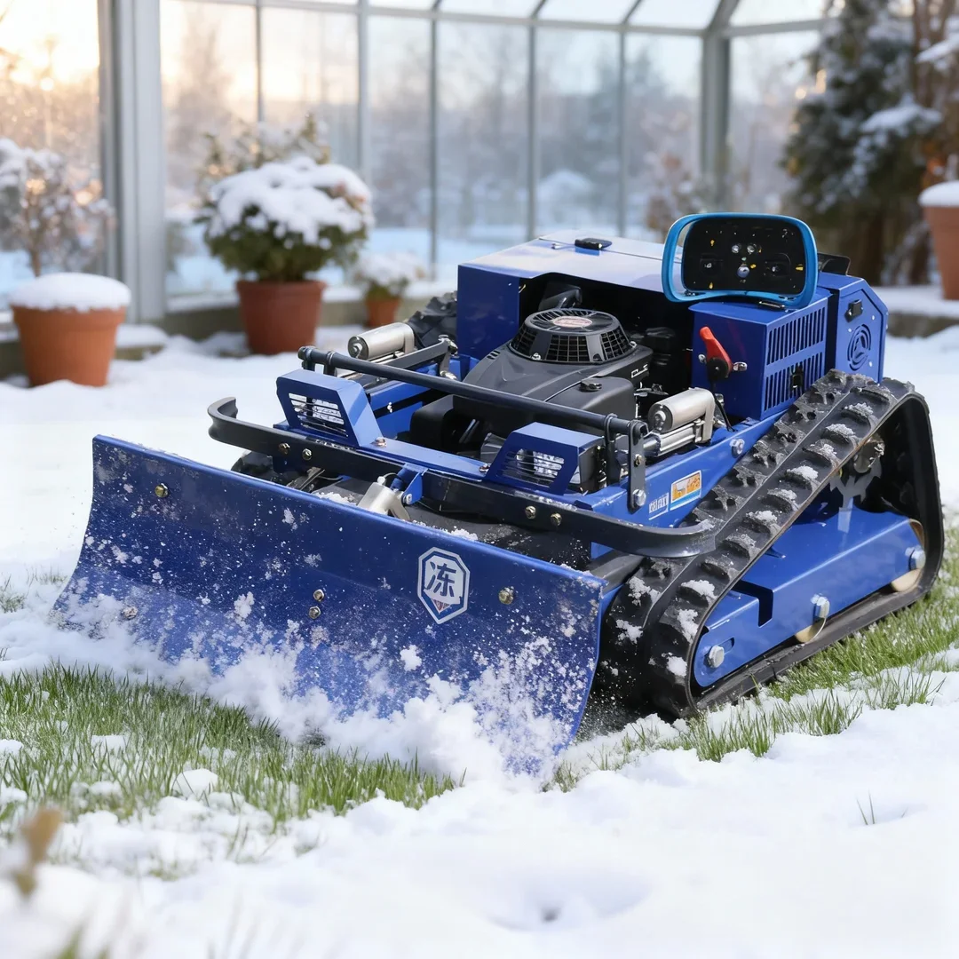 

Гусеничная газонокосилка по индивидуальному заказу — сертификат CE EPA, модель промышленного класса для прополки и удаления снега