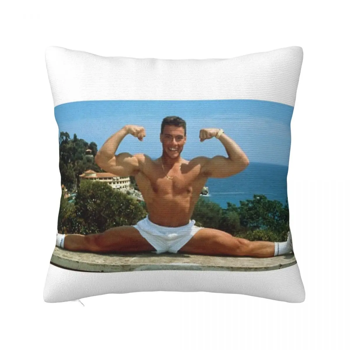 Jean Claude Van Damme Splits Pillow Decorative Cushion Room Decorating Items Pillow Case Pillow Cover