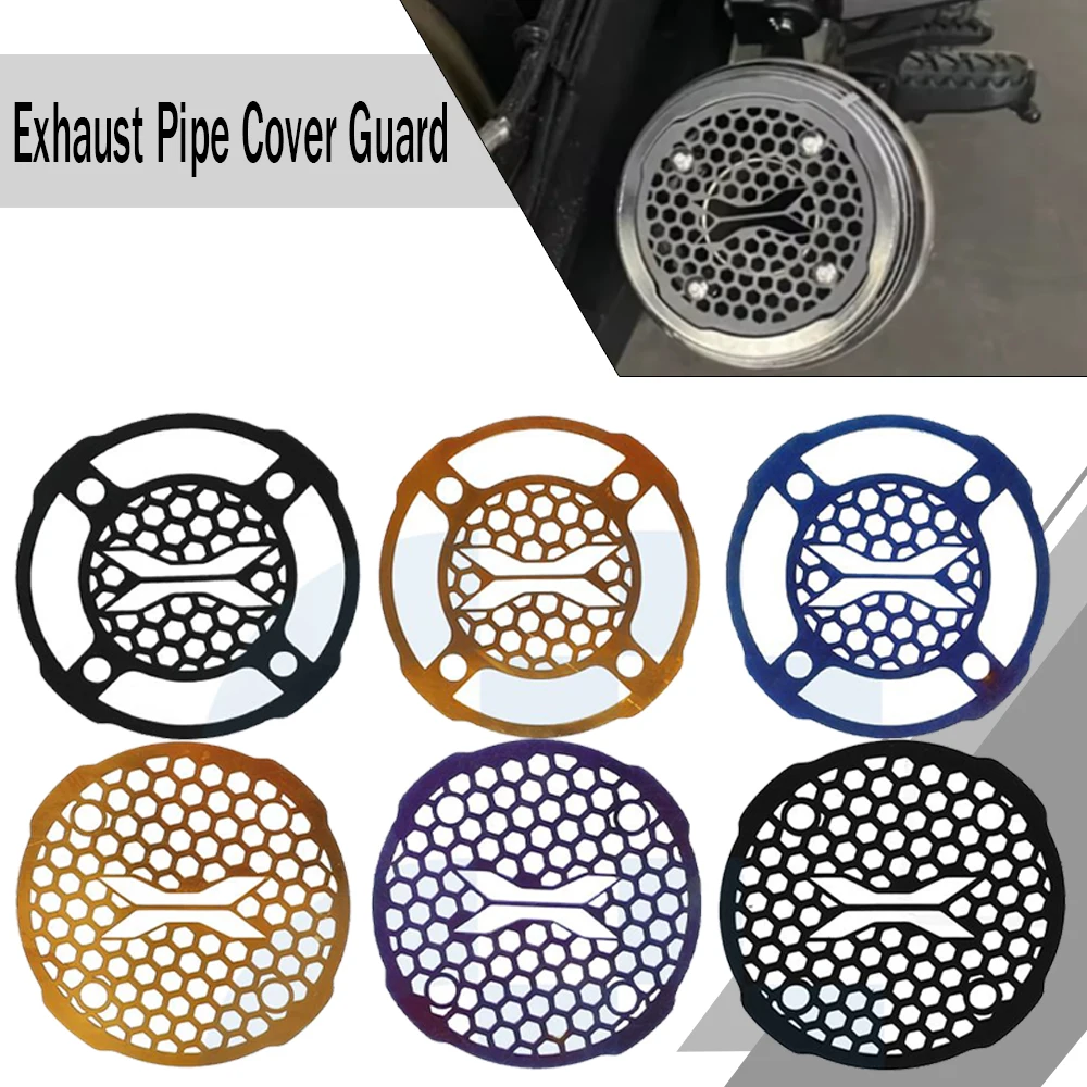 

CLX700 Motorcycle Accessories Exhaust Tail Pipe Protector Cover For CFMOTO CL-X700 CLX 700 700CL-X 700 CLX Sport 2022 2023 2024