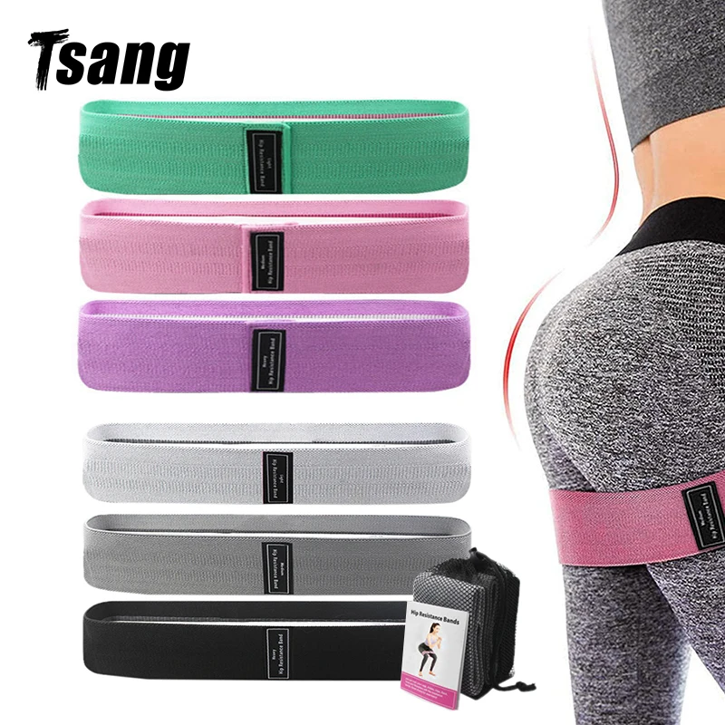 

1/3Yoga Resistance Bands Set sports Booty Bands Rubber Expander Elastic For Home Workout Gym Outdoor Exercise Fitness Equipment