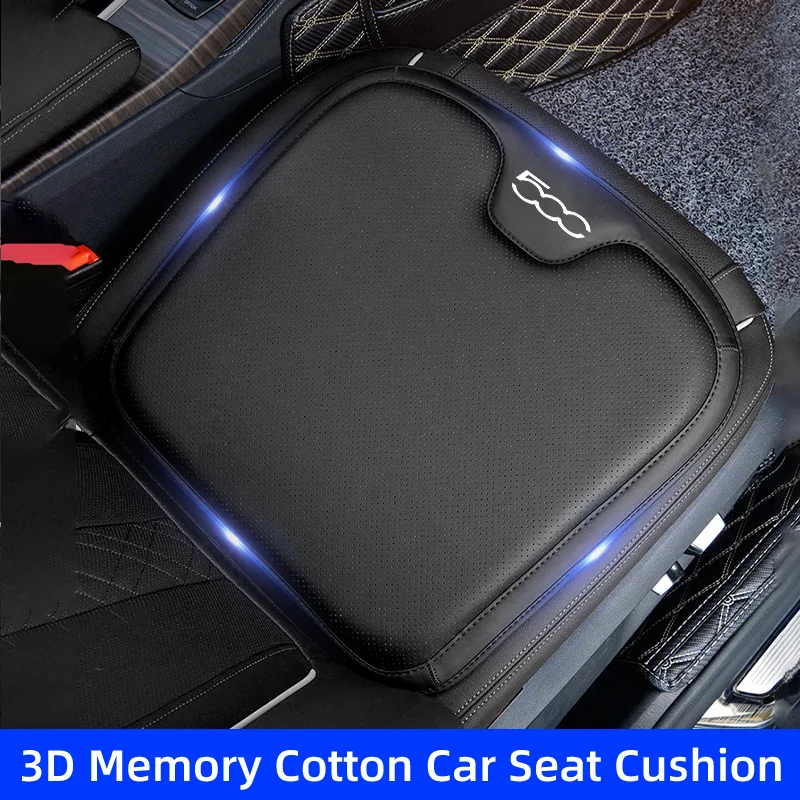 New Front Car Seat Cover PU Leather Cars Seat Cushion Seat Protector Universal Auto Chair Pad for Fiat 500 Abarth 500C 500X 500L