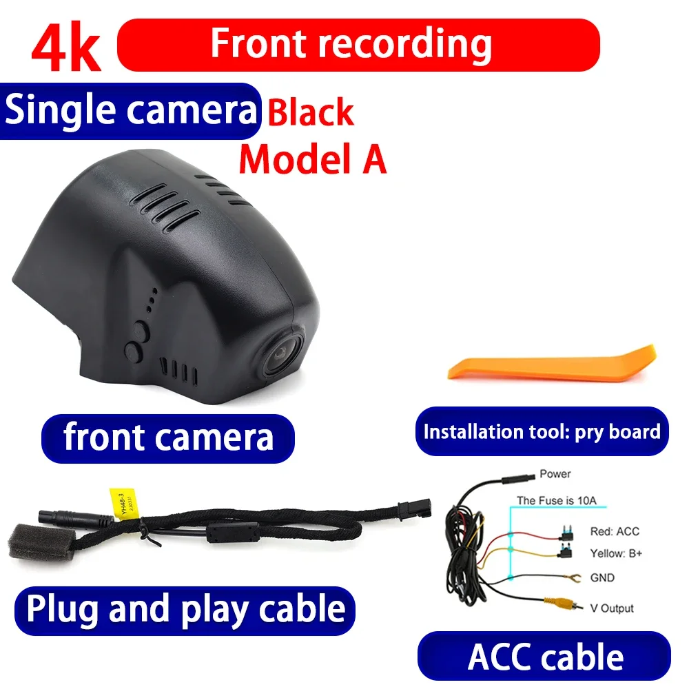 Video Recorder 4K Plug en Play Auto DVR Dash Cam Camera voor Volkswagen VW Golf 7 8 GTI SV Sportsvan Mk7 Mk8 Virtus Polo Sedan