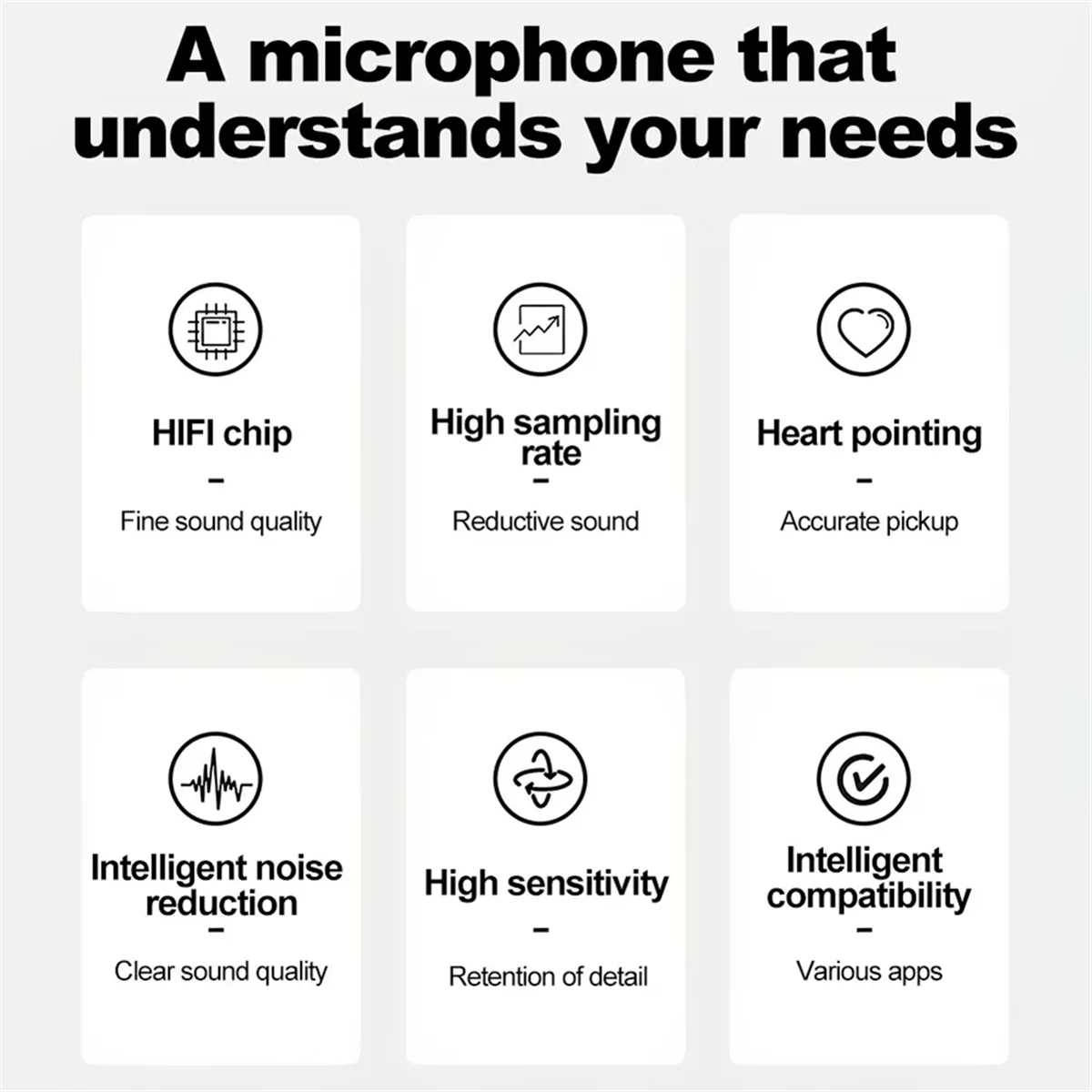 FFYY-Metal ميكروفون مكثف احترافي ميكروفون ستوديو لتسجيل ألعاب الكمبيوتر وبطاقة الصوت والغناء والبودكاست