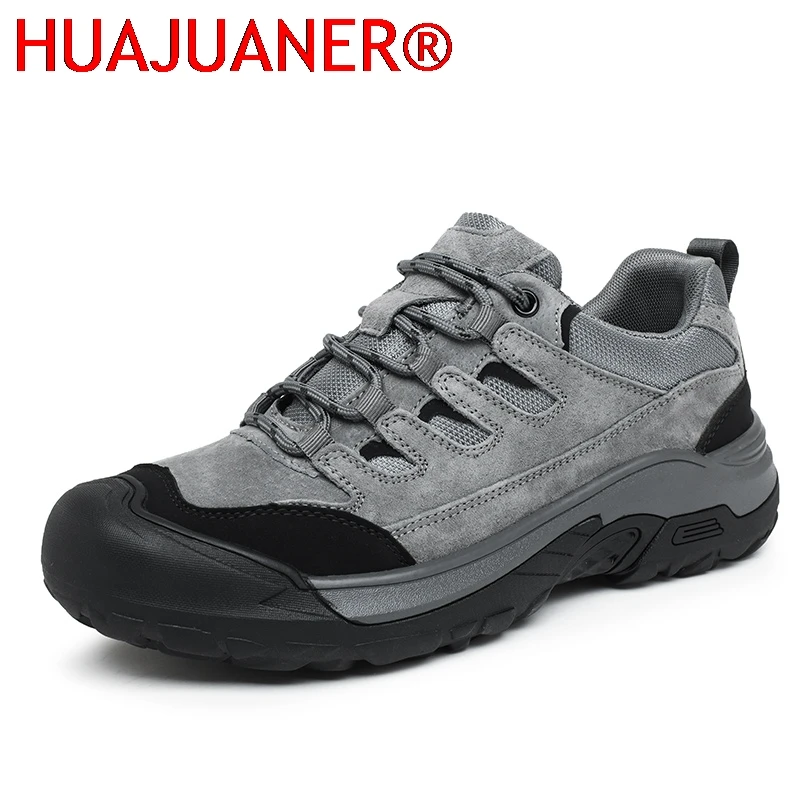 2026 New Men's Lightweight Trekking Shoes Non-Abrasive Collar Comfortable Insole with Enhanced Ankle Support for Long Walks​