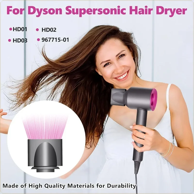 Boquilla Alisadora para Secador de Pelo Supersonic HD01 HD03 HD08, Accesorio Concentrador para Secado Rápido, Control del Frizz, Herramienta de Salón