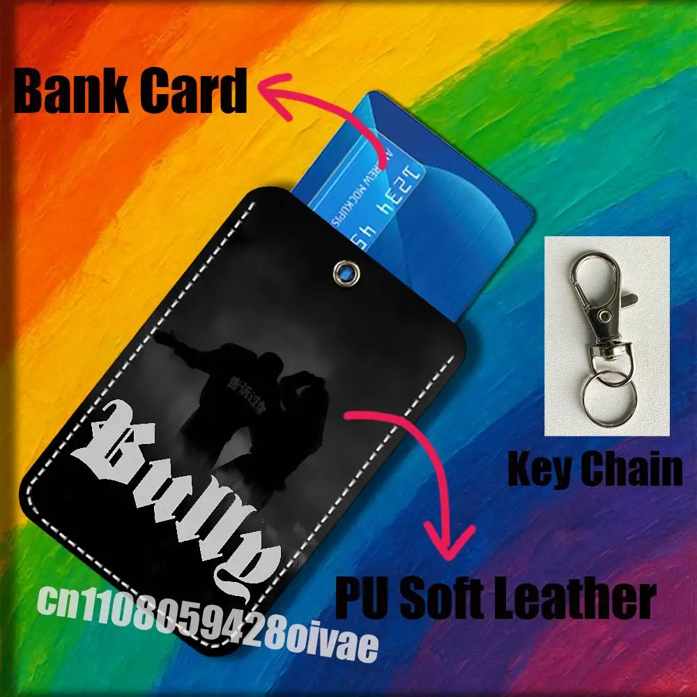 K-Kanye West Bully Graduation Donda für Ausweisklammern, Kreditbank, Tasche, Bus, Mahlzeit, Kartenhalter, Abdeckung, Taschendekoration, Schlüsselanhänger