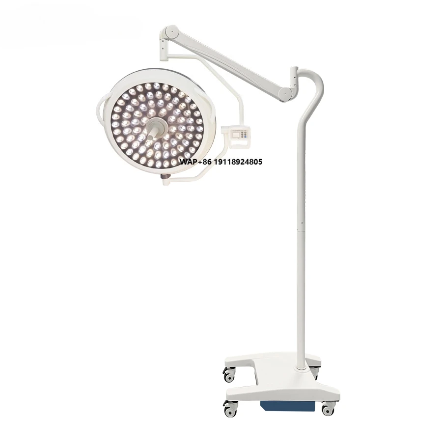 Mobile LED operating lamp, adjustable arm shadowless operating lamp, CE ISO13485 factory price for inspection hospitals, bulk sa