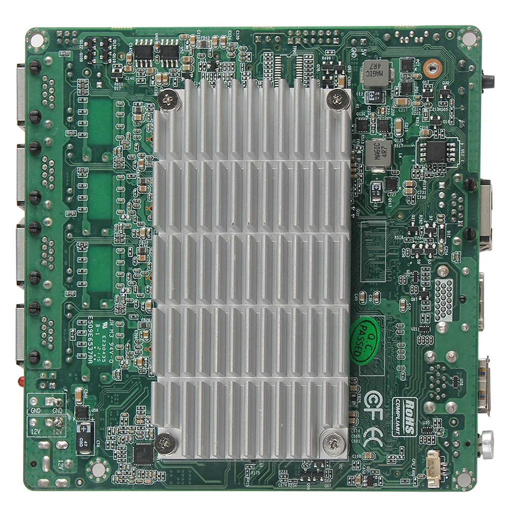 AvaCorePiesia J1900 Intel Motherboard For Mini Pc Embedded Mini Board Nano Itx Motherboard With DDR3 MAX 8GB RAM RS232 4*Intel I