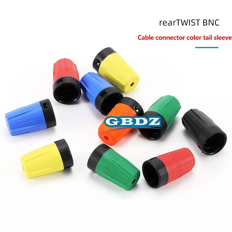 

Neutrik security monitoring/audio and video connection 75 Ω adapter BST-BNC color BNC crimping plug tail sleeve five colors
