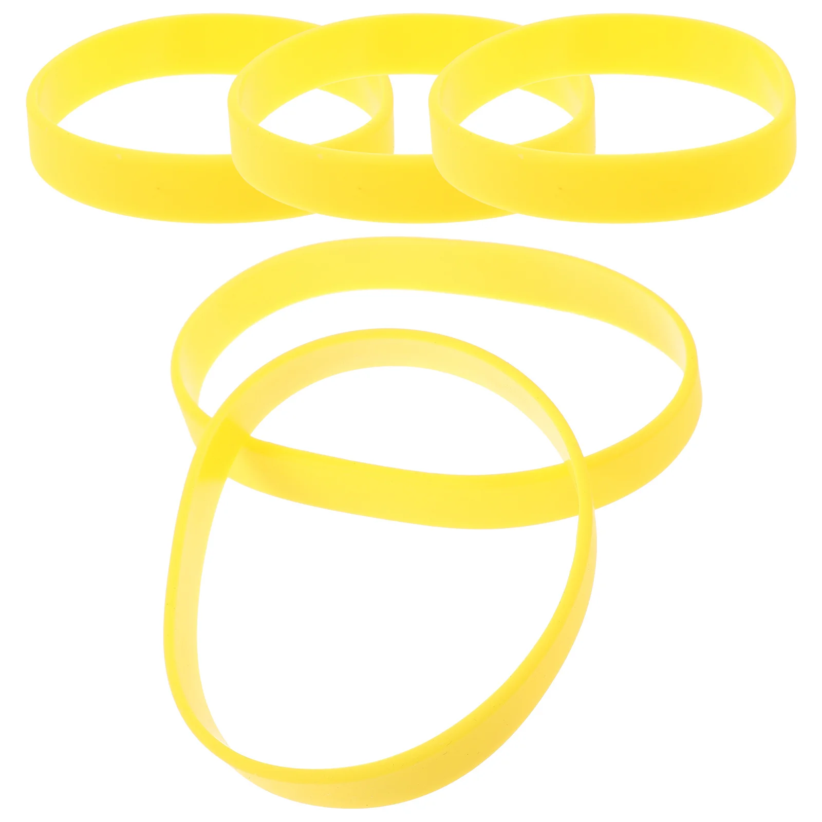 

5Pcs Blank Silicone Wristbands Minimalist Sports Bracelet Team Spirit Gift Sports Accessory Silicone Bracelet Fans Accessory