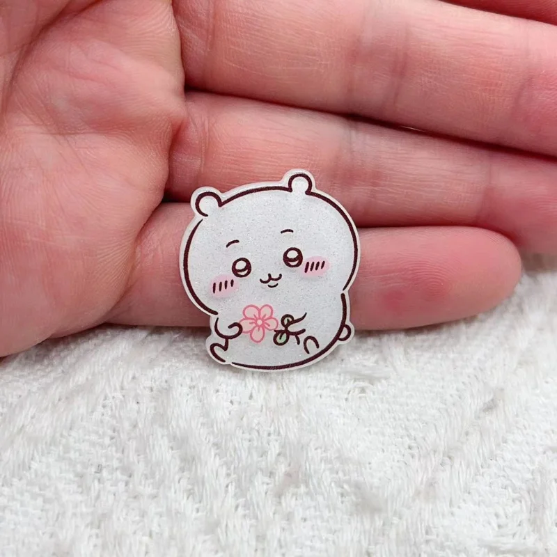 10pcs  acrylic decorative cartoon anime peripheral badges handmade decorations for children\'s small gifts