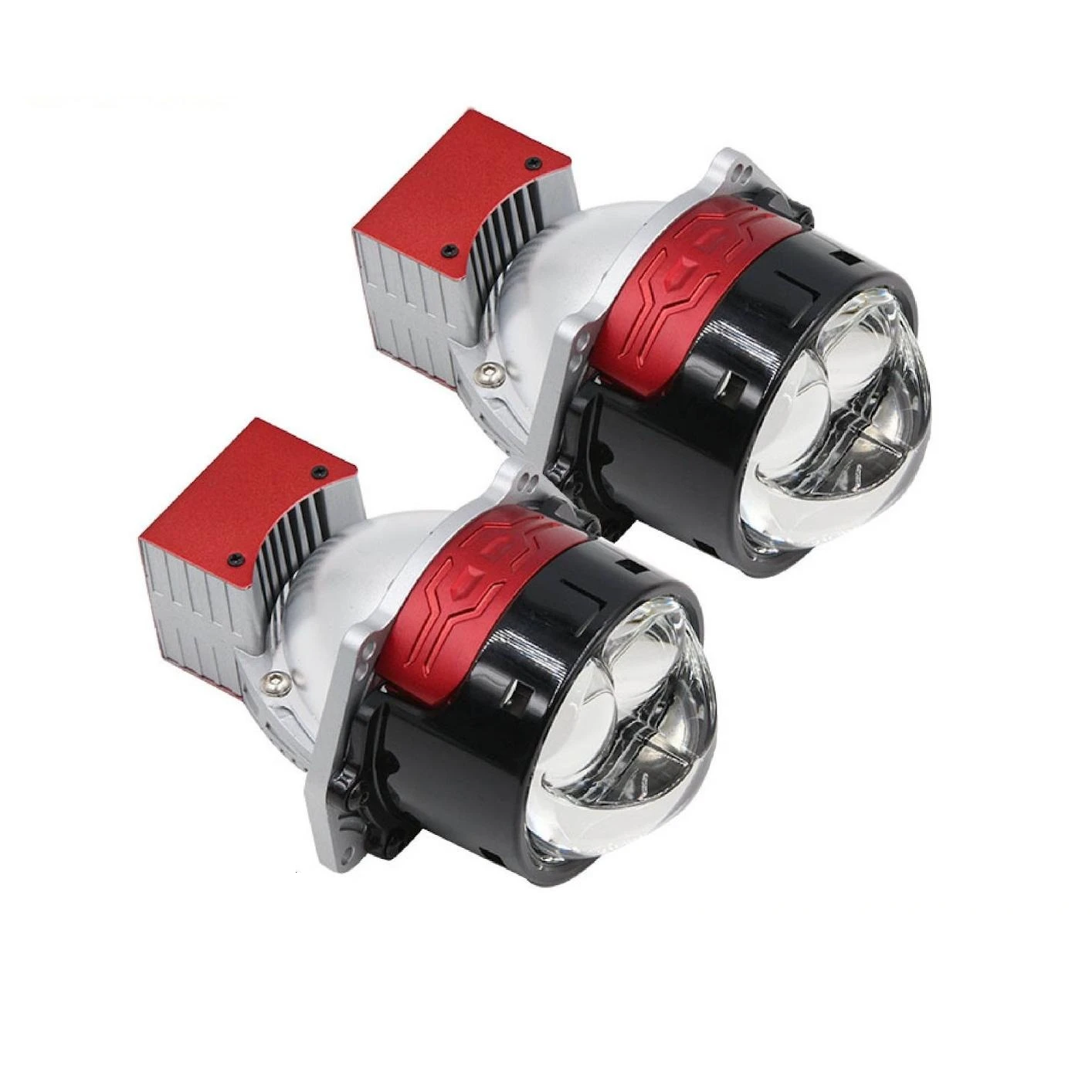 

3 Inch B40130W Bi LED Projector Headlight with Halo Dual Direct Laser Lens Smart High Power Dual Beam Car LED Super Bright