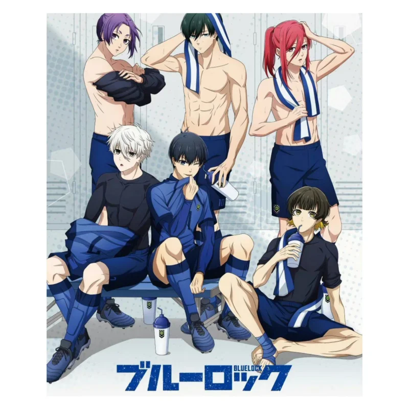 

BLUE LOCK Glasses Cloth Anime Seishiro Nagi Isagi Yoichi Glasses Wipes Lens Cloth Defogger Kawaii Eyeglasses Wipe Accessories