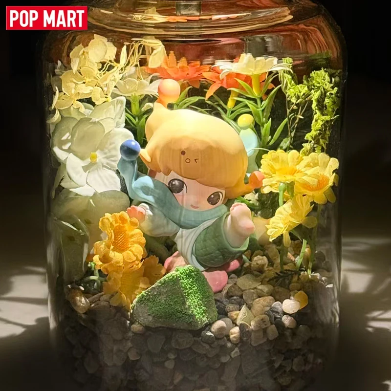 POPMART DIMOO MOMENTS IN BLOOM Серия оригинальных игрушек-сюрпризов в закрытой упаковке, милые модели, аниме-фигурки, подарок на день рождения