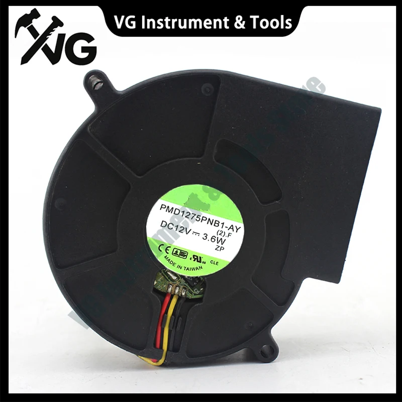 Original For Sunon 7CM blower built quasi 7530 12V 3.6W turbine fan PMB1275PNB1-AY+ New cooling fan