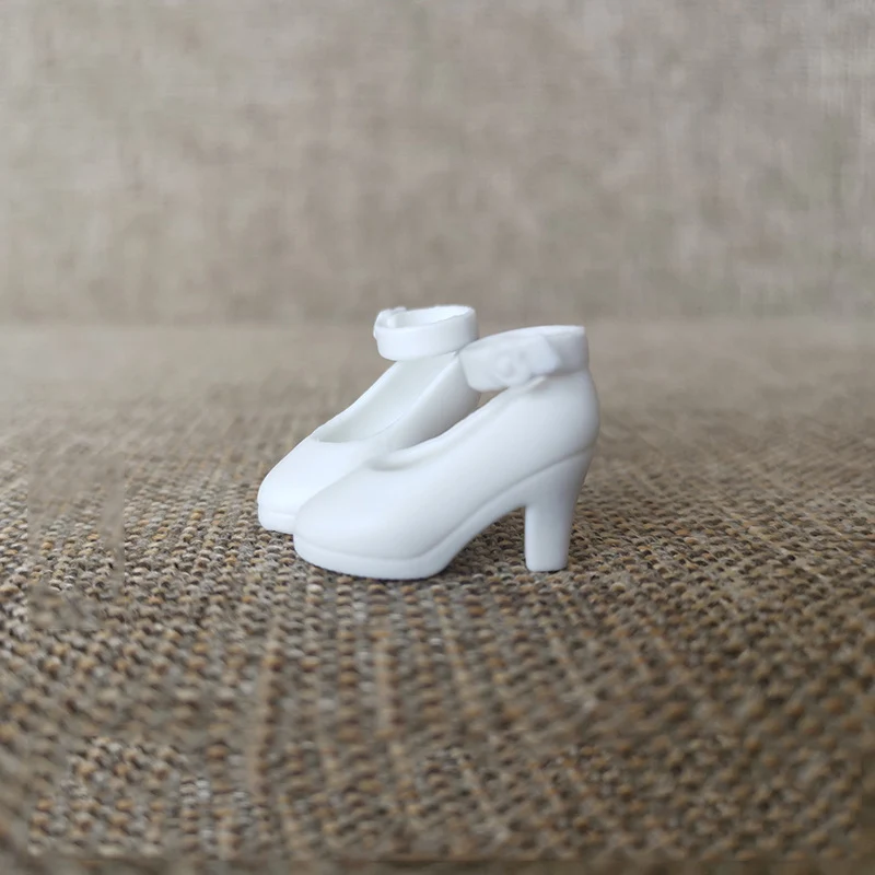HOUZIWA Blyth Puppenschuhe Kunststoff High Heel Schuhe für Momoko, Licca, Barbes 1/6 Puppen – Detail 6