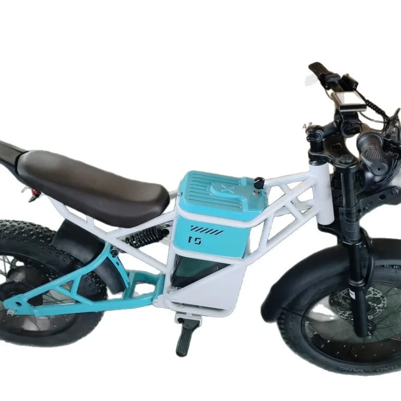 Bicycle fat tire 204.0 tire electric assist bicycle off-road speed downhill electric motorcycle long battery life