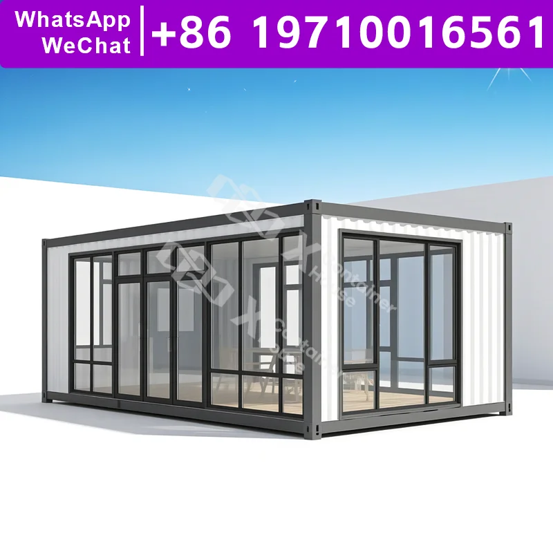 

Eco-Friendly Flat Pack House Steel Home Mobile House Prefab Home Modular House Living Space with Energy Efficient System Prehub