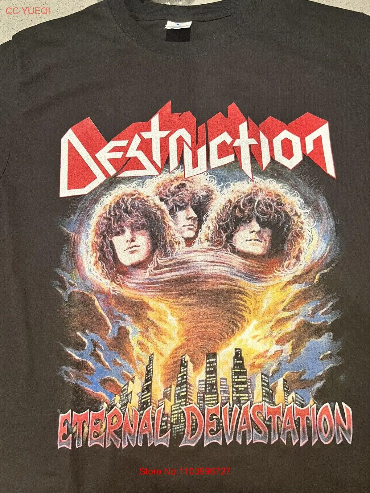 Destruction - ￼Eternal Devastation T- Shirt Size M