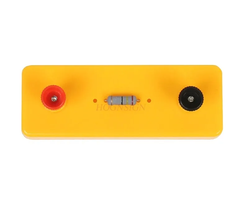 experimental components Single unknown resistance, middle school physics, electrical experiment equipment,